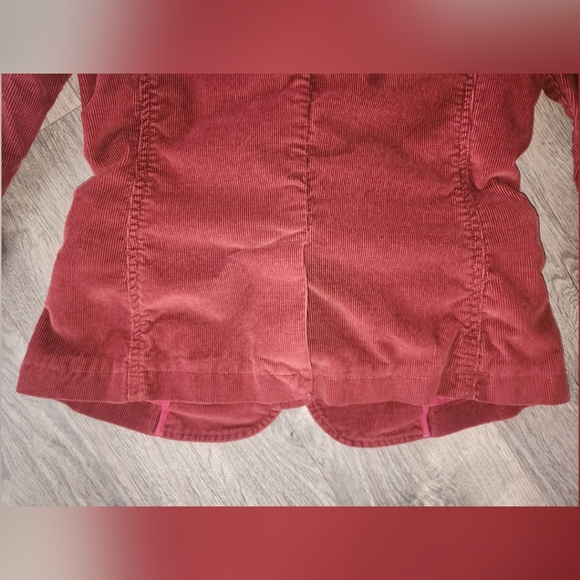 Women's Rust colored corduroy blazer - Picture 11 of 11